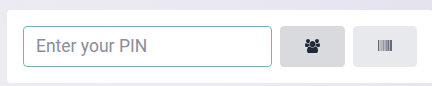 Login window to open a session when the multiple cashiers feature is active