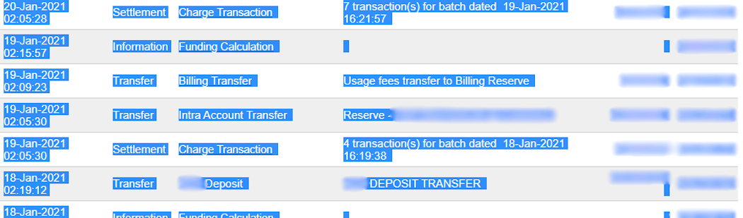 Authorize.Net tranzakciók kijelölése importáláshoz