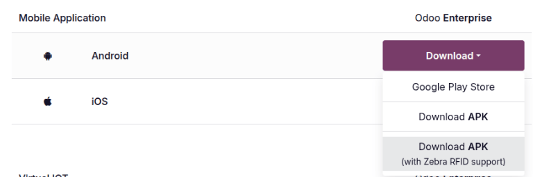Töltse le az APK-t a Letöltések oldalról.