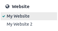 Oldalak megjelenítése weboldalanként