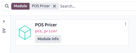 POS Pricer modul telepítése az Alkalmazásokból
